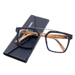 Oprawki okularowe Tumbler z naturalnym wzorem drewna — Drewniane Oprawki