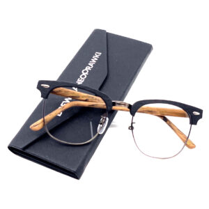 Oprawki okularowe Draco z naturalnym wzorem drewna — Drewniane Oprawki
