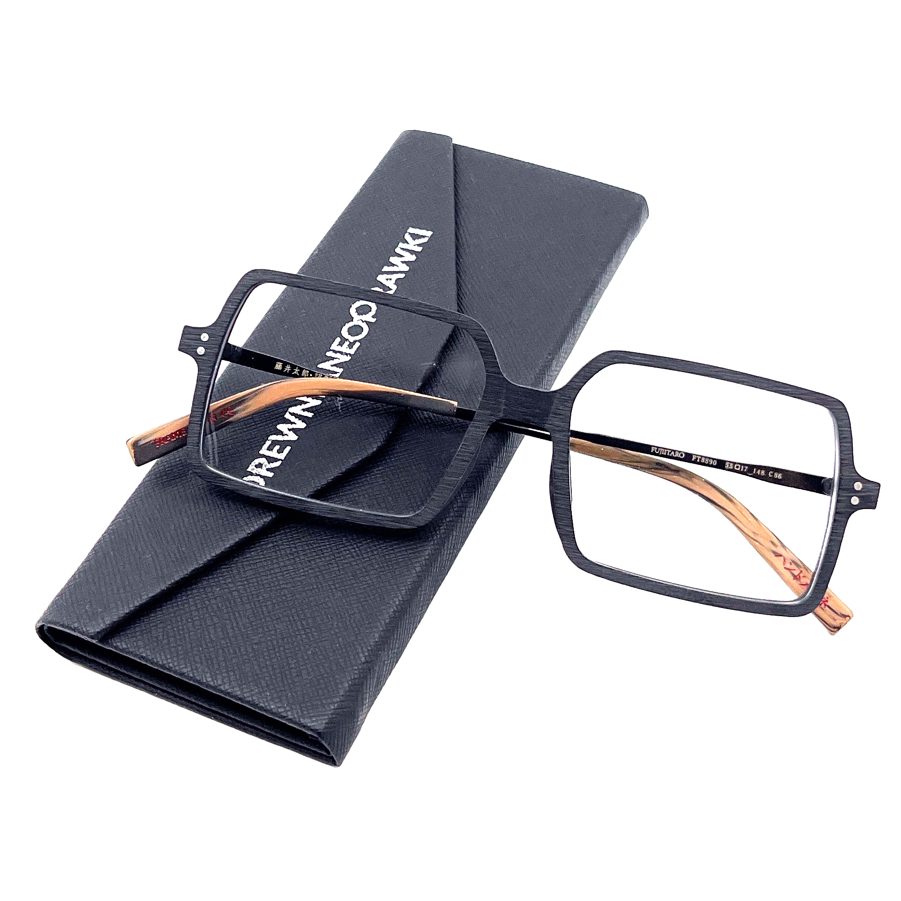 Oprawki okularowe Giovanni z naturalnym wzorem drewna — Drewniane Oprawki