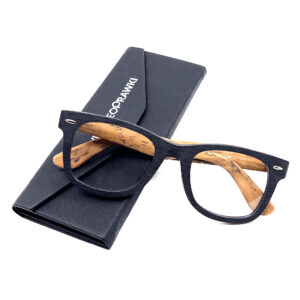 Oprawki okularowe Wavy z naturalnym wzorem drewna — Drewniane Oprawki