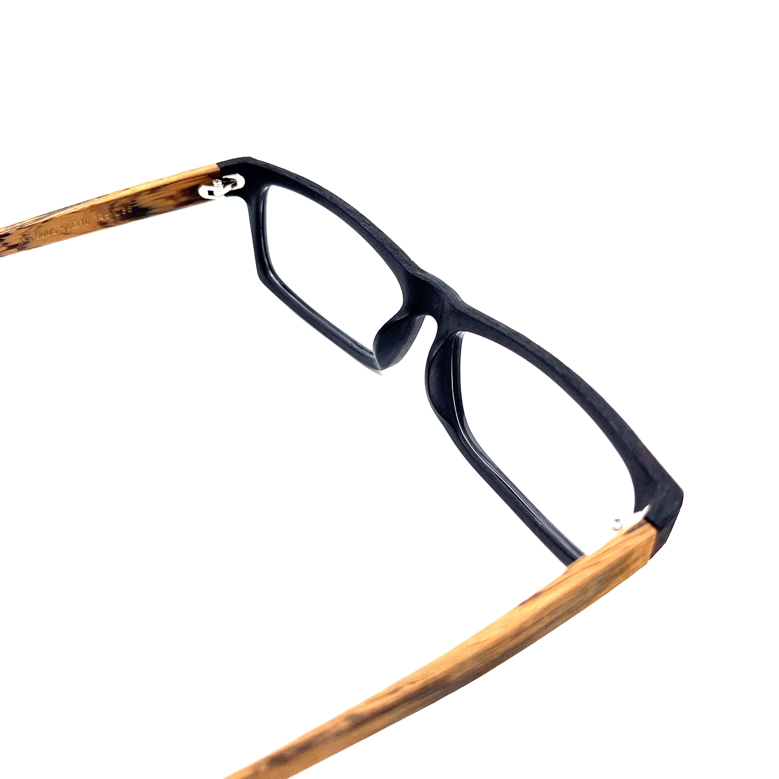 Drewniane Oprawki - lombok brazowy zblizenie 5 scaled